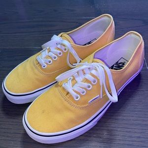 Yellow vans